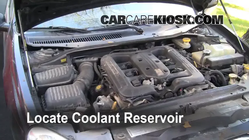 2001 Chrysler LHS 3.5L V6 Coolant (Antifreeze) Flush Coolant